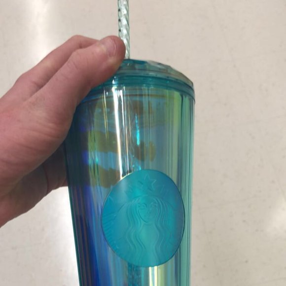 Blue and ranbow set starbucks tumbler